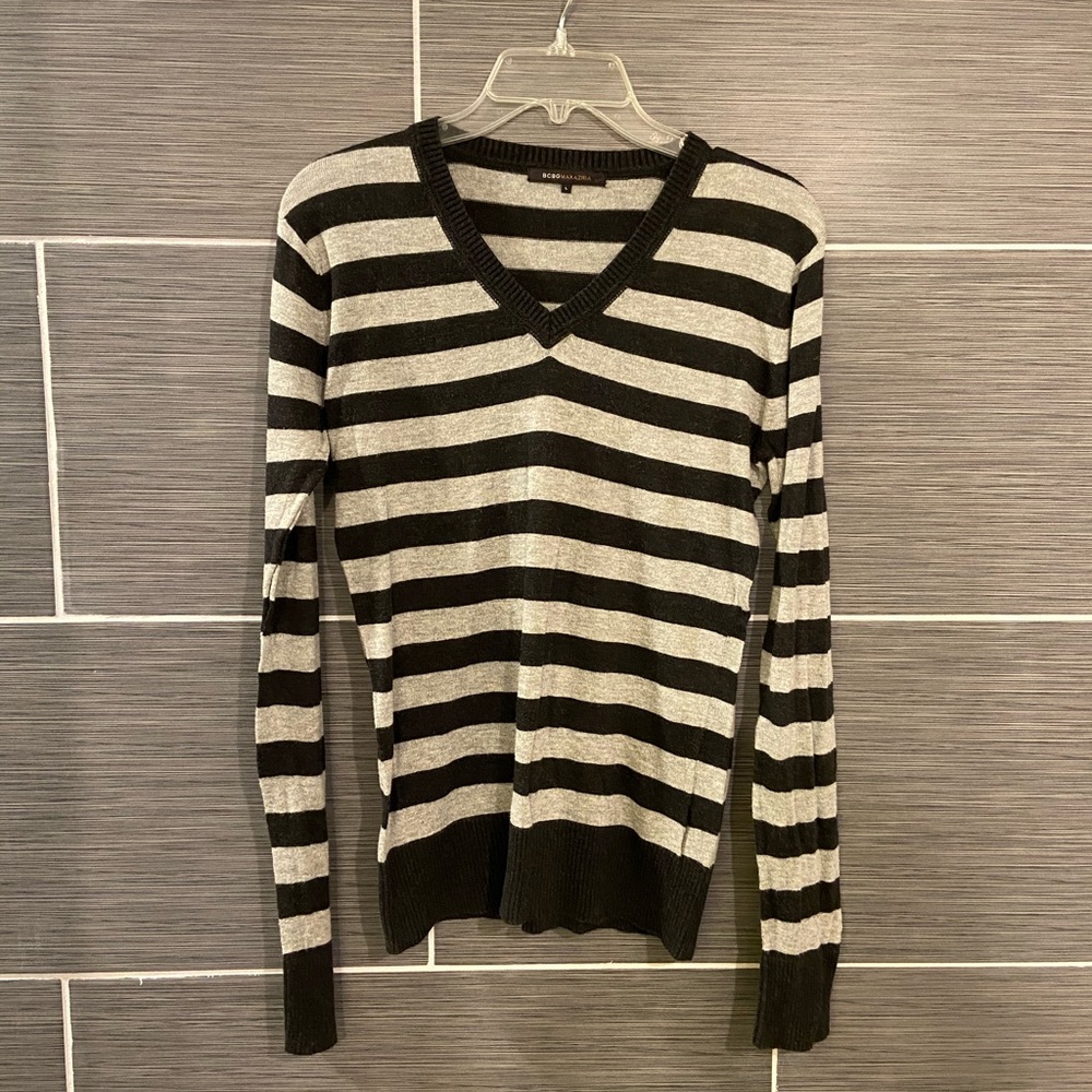 BCBG MaxAzria Striped Sweater